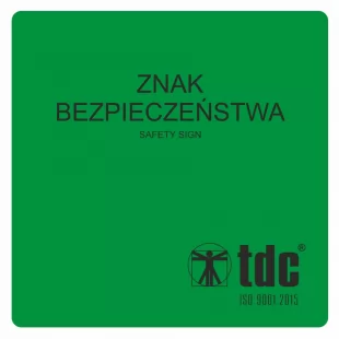 Rewers znaków bezpieczeństwa (przyklejany na szybach) - AC500