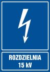 Rozdzielnia 15 kV - znak elektryczny
