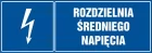 Rozdzielnia średniego napięcia - znak elektryczny