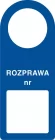 Rozprawa nr - zawieszka na drzwi - TC008