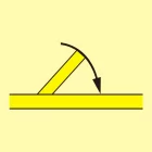 Samozamykające się drzwi przeciwpożarowe klasy B - znak morski - FA036