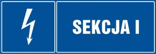 Sekcja 1 - znak elektryczny