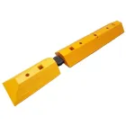 Separator drogowy liniowy ciągły U-25a rozdzielający pasy ruchu, szyna kierunkowa