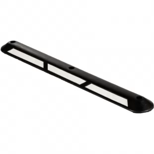 Separator, ogranicznik odbojnik parkingowy 100x13x4,5 cm - gumowy, czarny