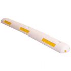 Separator, ogranicznik odbojnik parkingowy 100x13x4,5 cm - PCV, biały