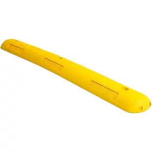 Separator, ogranicznik odbojnik parkingowy 100x13x4,5 cm - PCV, żółty