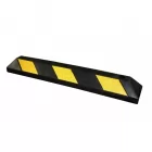Separator, ogranicznik odbojnik parkingowy 90x15x10 cm - gumowy, czarno-żółty