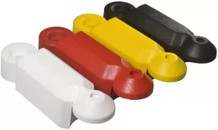 Separator ruchu łańcuchowy 16cm - biały