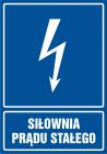 Siłownia prądu stałego - znak elektryczny