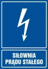 Siłownia prądu stałego - znak elektryczny