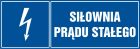 Siłownia prądu stałego - znak elektryczny