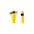 Słupek, odbojnik magazynowy przemysłowy, elastyczny - przykręcany