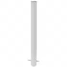 Słupek PCV, do wkopania, wbetonowania, 130(80)cm, U-12c drogowy parkingowy, nieoklejony