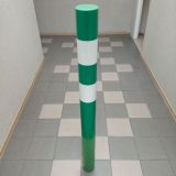 Słupek PCV, do wkopania, wbetonowania, 150(110)cm, U-2 krawędziowy, drogowy, zielony - Słupki przy drodze – do czego służą i co oznaczają?