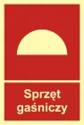 Sprzęt gaśniczy - znak przeciwpożarowy ppoż - BC005