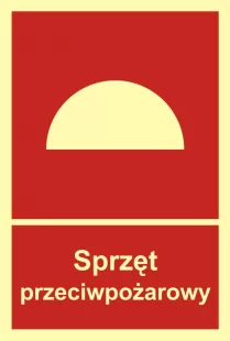 Sprzęt przeciwpożarowy - znak przeciwpożarowy ppoż - BC006