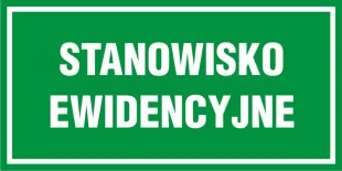Stanowisko ewidencyjne - znak, tablica wojskowa - NF011