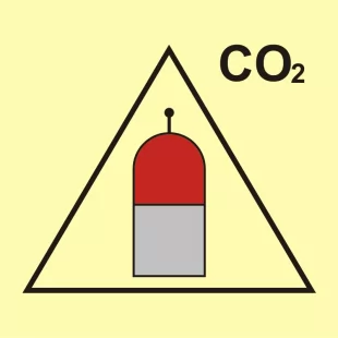 Stanowisko zdalnego uwalniania (CO2-dwutlenek węgla) - znak morski - FI058