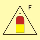 Stanowisko zdalnego uwalniania (F-piana) - znak morski - FI063