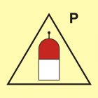 Stanowisko zdalnego uwalniania (P-proszek) - znak morski - FI061