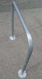 Stojak na rowery zewnętrzny miejski typu bramka - przykręcana do podłoża