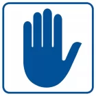 Stop - znak informacyjny - RA060