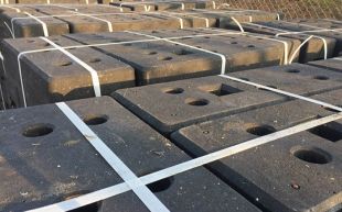 Stopa podstawa PCV pod ogrodzenie tymczasowe