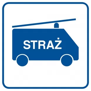 Straż pożarna - znak informacyjny - RA078