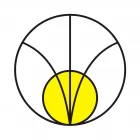 Strefa pośrednia - znak bezpieczeństwa, ostrzegający, promieniowanie elektromagnetyczne - KC004