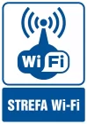 Strefa Wi-Fi - znak informacyjny - RB032