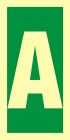 Symbol stacji ewakuacyjnych A - znak morski - FE011