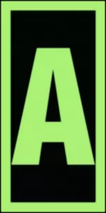 Symbol stacji ewakuacyjnych A - znak morski - FE011