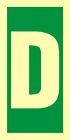 Symbol stacji ewakuacyjnych D - znak morski - FE014