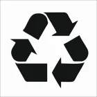 Szablon malarski drogowy - Recykling, segregacja