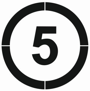 Szablon znaku drogowego - Ograniczenie prędkości do ... km/h B-33