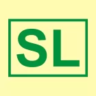 Szafka bezpieczeństwa - znak morski - FB032