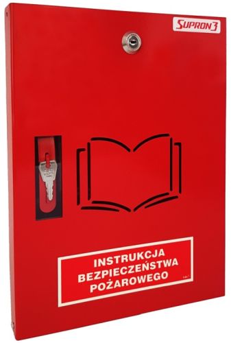 Szafka na instrukcję bezpieczeństwa pożarowego - Szafki ppoż. – bezpieczne przechowywanie sprzętu gaśniczego i nie tylko