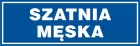 Szatnia męska - znak informacyjny - PB042 - PB042 Szatnia męska - znak informacyjny - PB042
