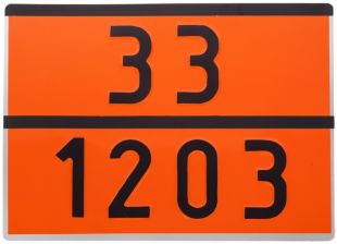 Tablica ADR 30x40cm - numeryczna - dowolna numeracja