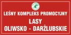 Tablica informacyjna o leśnym kompleksie (z symbolem lasów państwowych) - znak, lasy - OB027