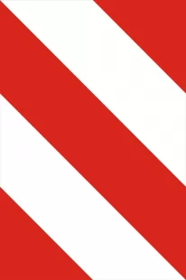 Tablica kierująca szeroka U-6a metalowa