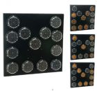 Tablica kierunkowa drogowa 105x105 U-26 - panel świetlny - 13 lamp LED 20cm