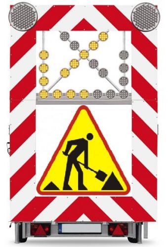 Tablica ostrzegawcza U-26 ze znakiem A-14 - Tablice ostrzegawcze i wcześnie ostrzegające