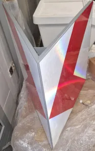 Tablica prowadząca dwustronna U-3e metalowa