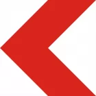 Tablica prowadząca pojedyncza w lewo U-3b metalowa