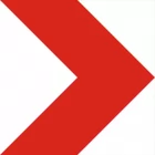 Tablica prowadząca pojedyncza w prawo U-3a metalowa