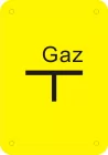 Tablica przyłącza - tabliczka gazowa - JC011