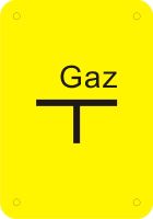 Tablica przyłącza - tabliczka gazowa - JC011