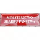 Tablica tabliczka szyld - szkoła, urząd, instytucja państwowa - blacha emaliowana