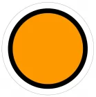 Tarcza ostrzegawcza D0 Pociąg zbliżający się do sygnału D1 - wskaźnik znak kolejowy